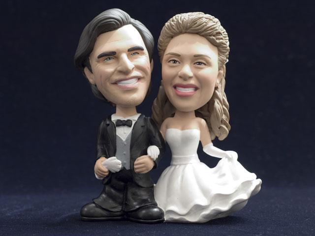 wedding cake figurine clipart
